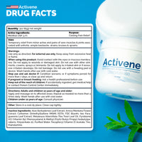 Activene - Arnica Cream with MSM and Menthol